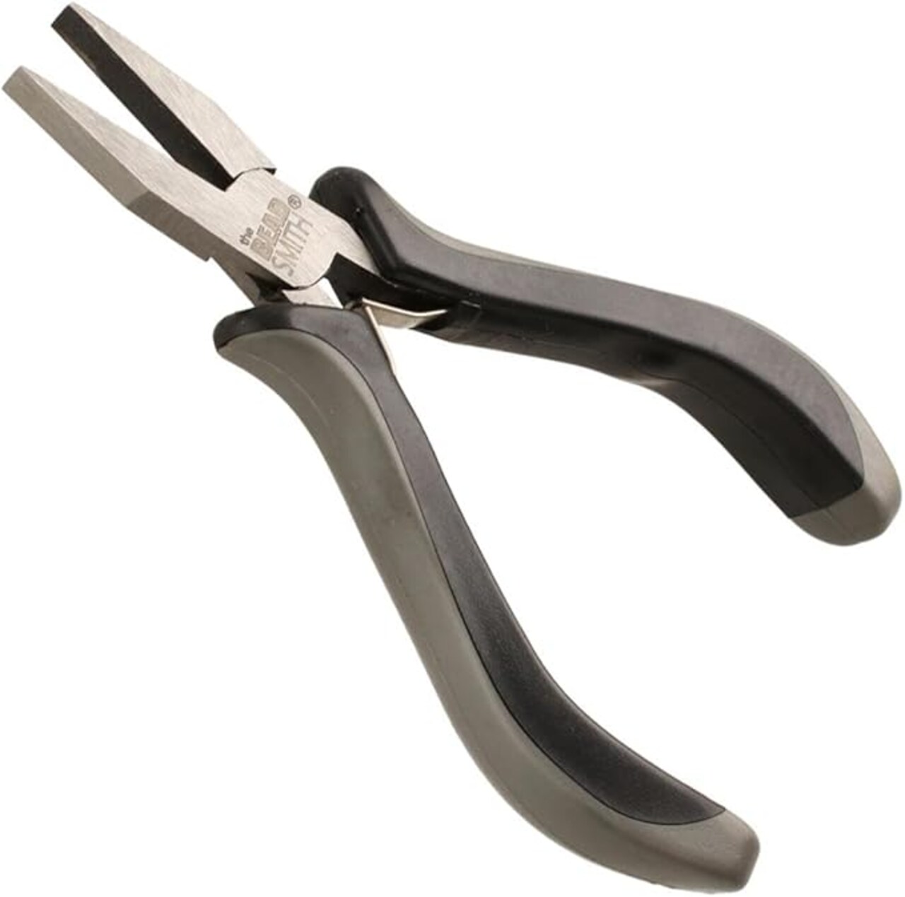 The Beadsmith Chain Nose Pliers with Cutter – Economy Series – 5 inches (127mm) – Comfortable Ergonomic Grip with Double-Leaf Springs and Polished Steel Head – Tool for Jewelry Making
